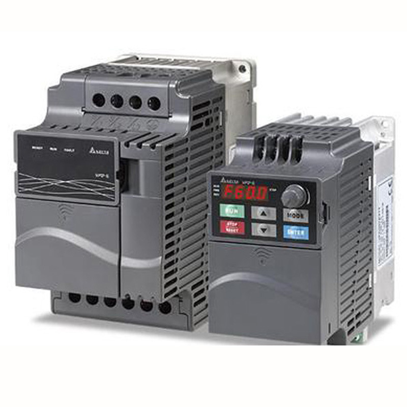 VFD-E系列0.2/0.4/0.75/1.5/2.2KW风机/水泵220V 内置PLC 变频器