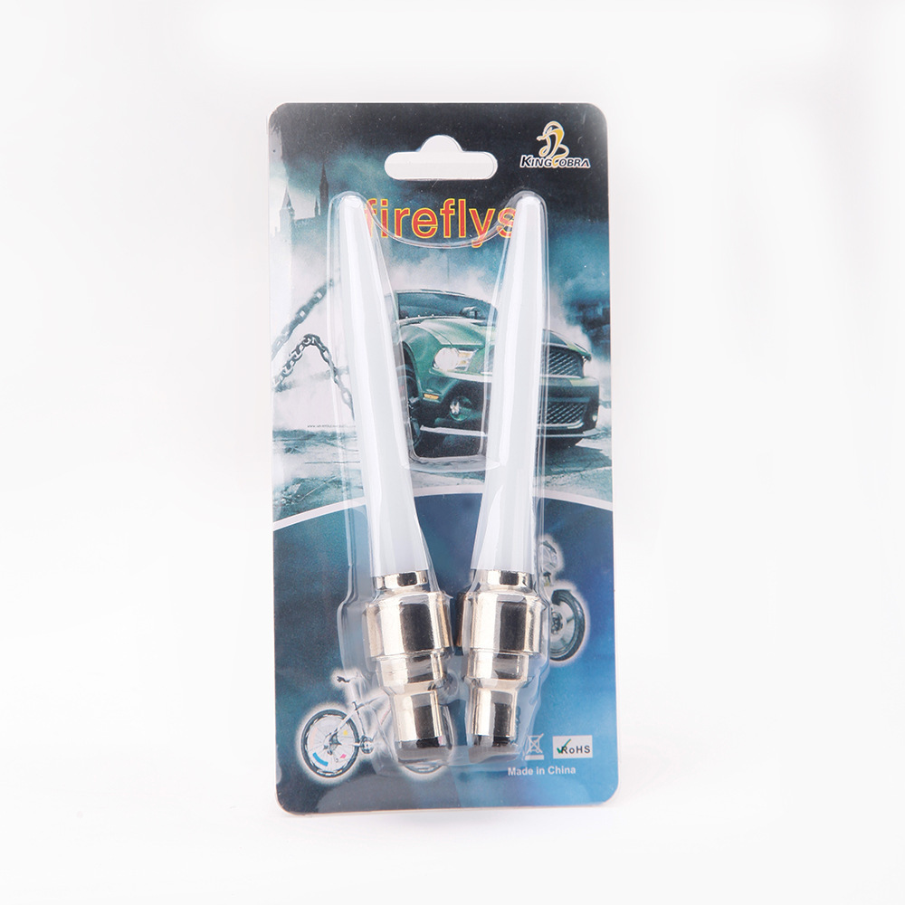 Bicycle valve bicycle warning colorful wheel cycling equipment, mountain bike air nozzle light, extended version_voghion.com