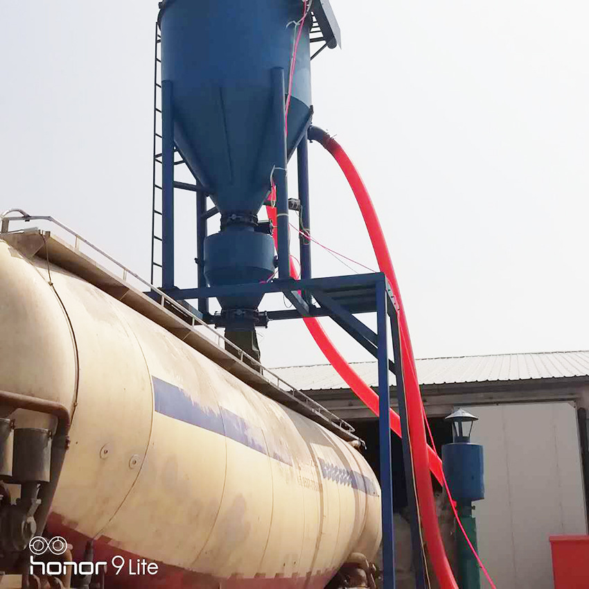 气动型粉尘输送机大型气力输送机粉煤灰移动倒料入库抽吸机