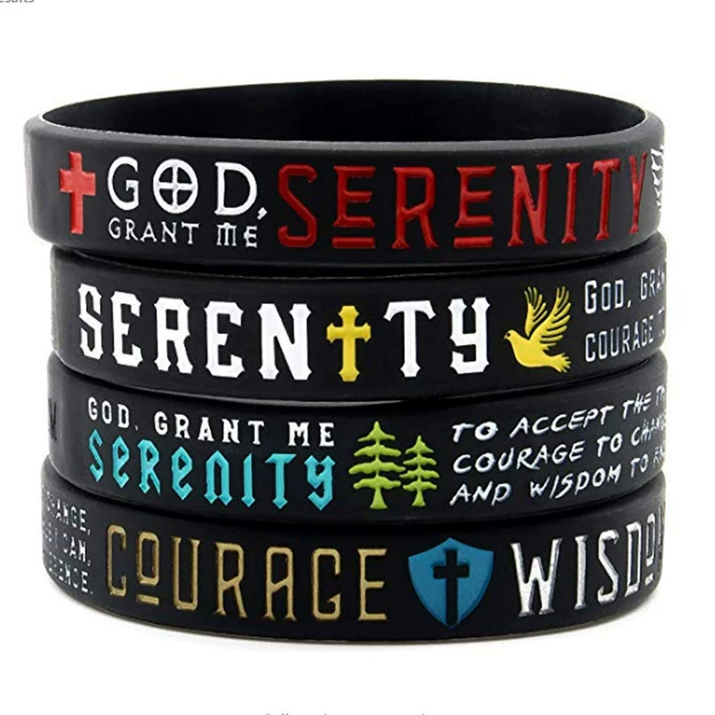 Силиконовое кольцо на руку Serenity браслет на запястье