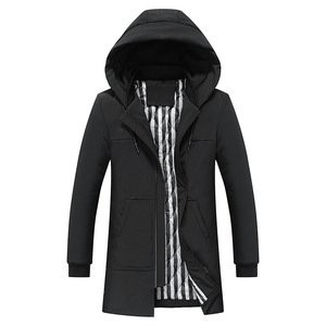 Spring and autumn men’s mid long Hoodie youth versatile casual jacket men