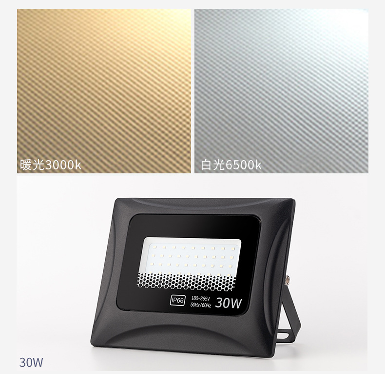 跨境廠家批發(fā)led線性投光燈大功率超亮戶外照明IP66防雨泛光燈