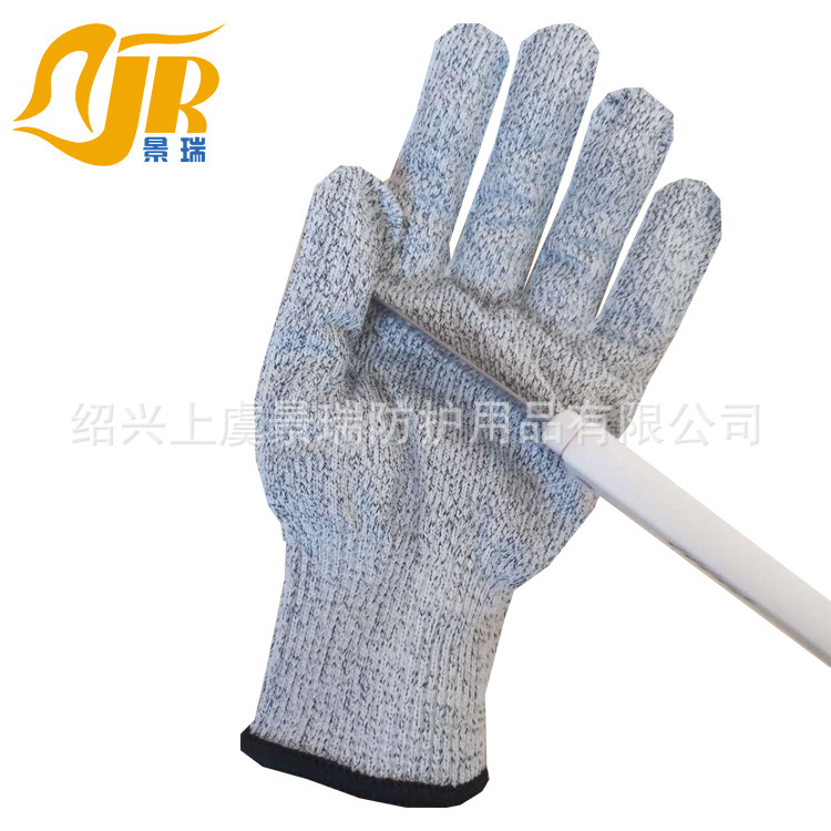 厨房多功能手套五指防护防割3-5级防割手套芯HHPE防滑
