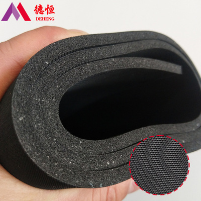 厂家批发双面布纹海绵橡胶板 耐油密封橡胶软垫海绵发泡胶板