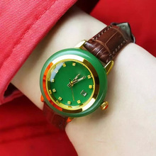 品牌中国风古玩和田玉镶嵌手表和田玉手表玉石手表