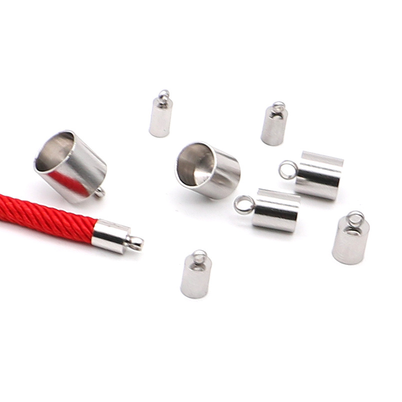 DIY Jewelry Accessories Classification 1 Piece Stainless Steel Solid Color Connection Buckle Simple Style