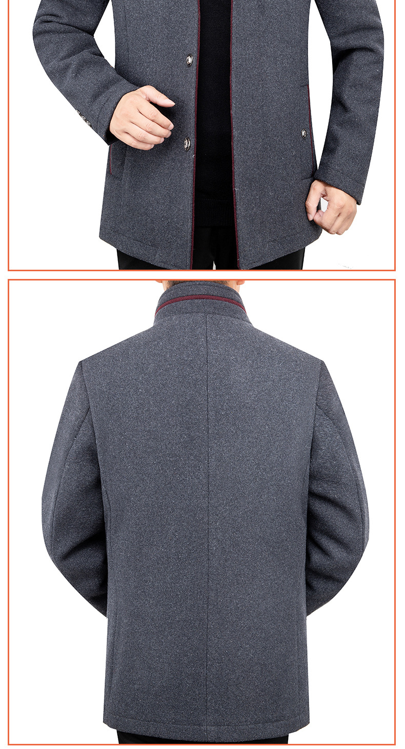 Manteau homme en Laine - Ref 3419116 Image 16