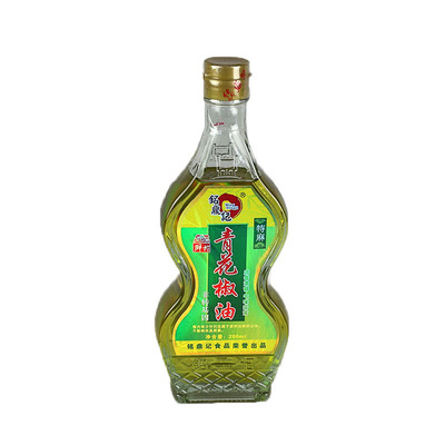 Factory wholesale Sichuan Province specialty Ming Ding Fresh Green pepper oil 280ml Hanyuan Vine pepper oil Sesame oil