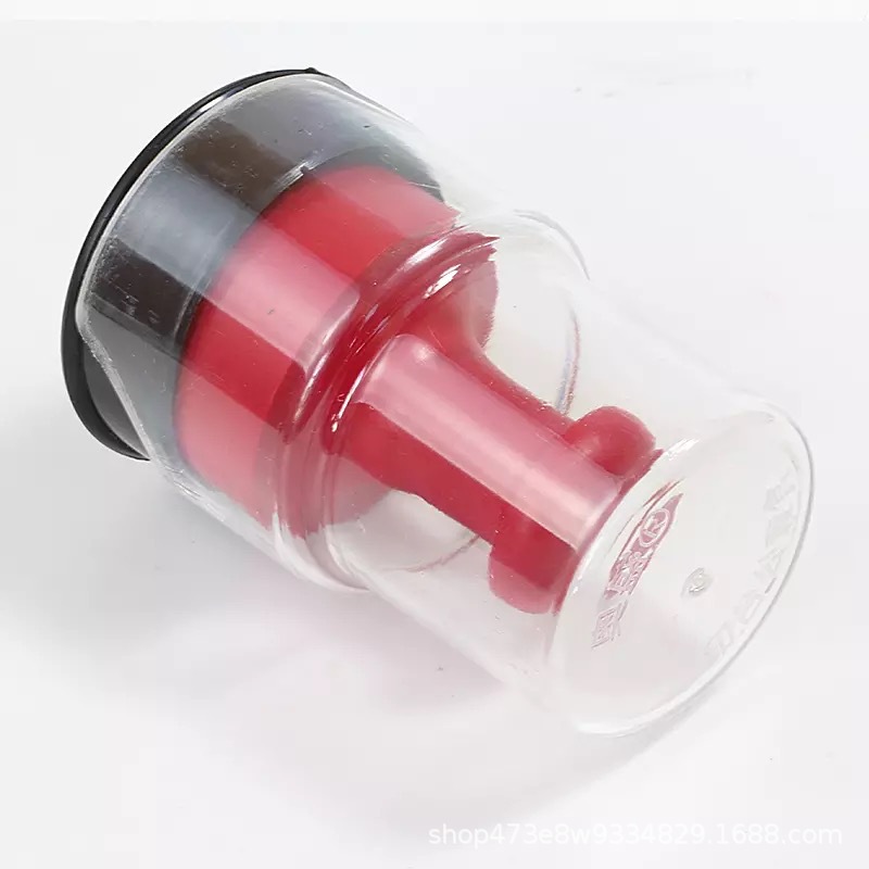 (2개) 씰 박스 고급 독립형 스탬프 박스 씰 스토리지 박스 사무용품 씰 보관