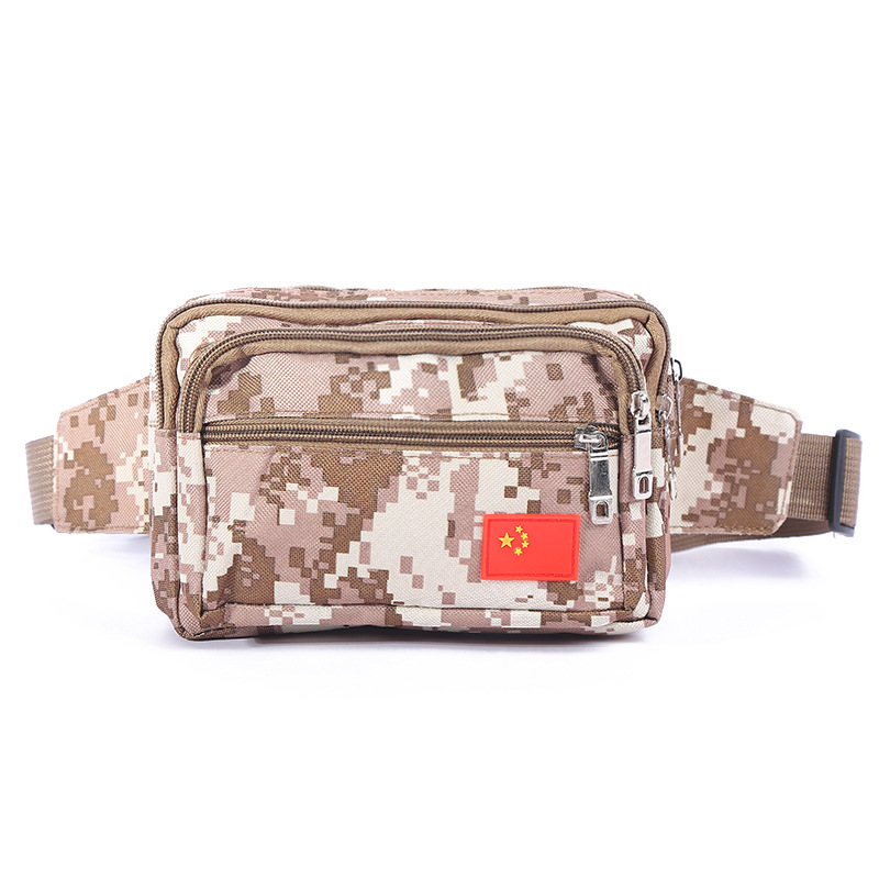 2019 New Outdoor Sports Camouflage Belt Men's And Women's Multi-Functional Large Capacity Wear-Resistant Wallet Nylon Cloth Cash Register Bag undefined