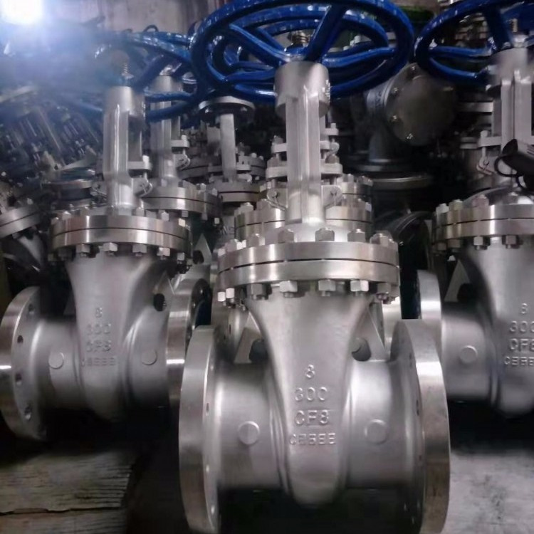 福厦美科不锈钢美标法兰闸阀Z41W-150/300/600/900LB DN50 65 100