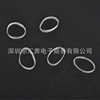 High -elastic tie hair circles Disposable transparent small rubber band 500 packets