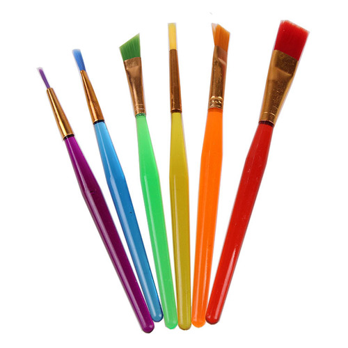 Kindergarten children's painting supplies brushes sponge brushes art drawing watercolor gouache handmade pen set