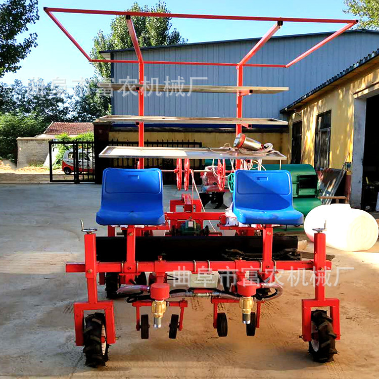 大型多功能蔬菜移栽机 山地栽种移苗机 黄芪种植移栽机