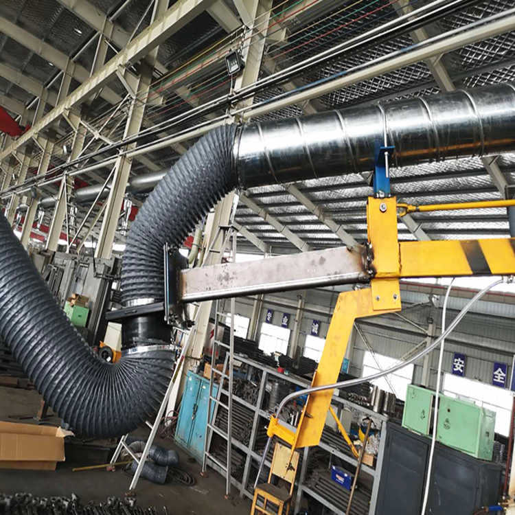 XQB30外置吸气罩浙江焊烟吸气罩不锈钢材质160mm管径烟气集成山东