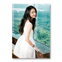 【A1403】汤唯03白色牛皮纸海报室内酒吧咖啡馆装饰画