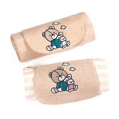 Cotton knitting Embroidery Suction Hanjin baby Be made a scapegoat kindergarten girdle Cotton cloth