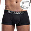 Jockmail men's panties minimalist youth hanging ring with cotton U convex low waist flat trousers hot sale