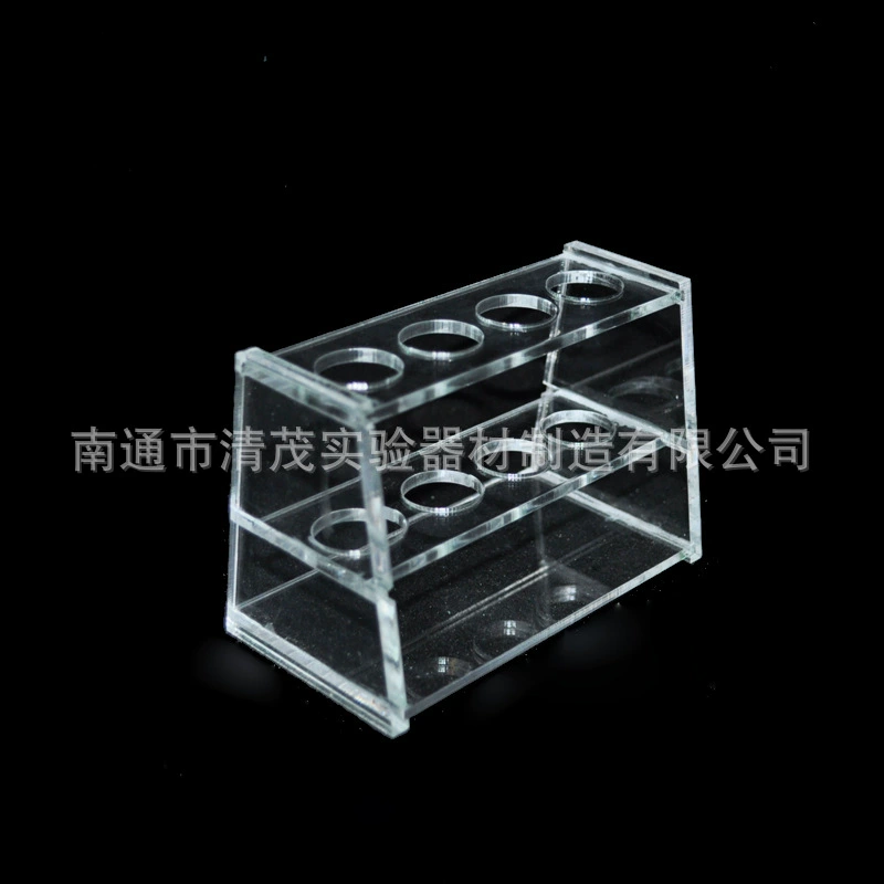 4-х дырочная стойка из плексигласа для пробирок апертура 13 17 19 21 30 40 мм эксперимент по очистке акриловой стойки