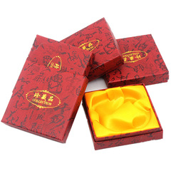 廠家直供復古詩文珍藏品首飾盒佛珠菩提飾品手鍊包裝盒批發