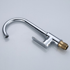 LMCW/良牧 高標全銅廚房龍頭冷熱菜盆水槽單孔旋轉 C-3103