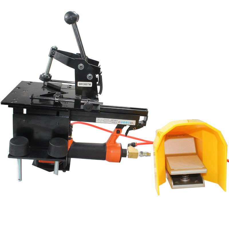 台湾Toukymax东畸气钉枪TK-V15EHAP脚踏式镜框相框V字型钉枪