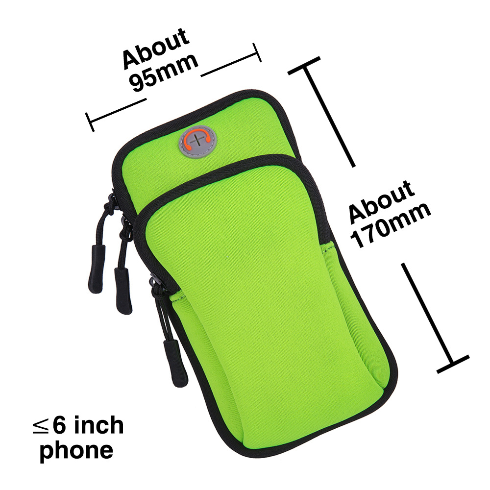 ZTTO/Chasing Mobile Phone Brazo Bag Deportes de maratón al aire libre Cinturón de brazo femenino Bolsa de brazo impermeable Bolso de carrera nocturna Regalo