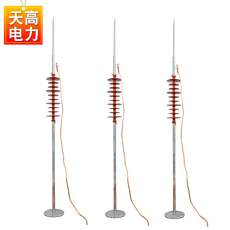 避雷针绝缘子式 户外复合棒形支柱高压绝缘室外防雷 避雷厂家批发