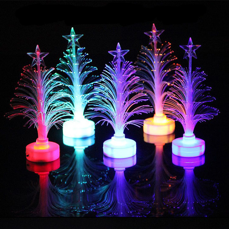 new pattern originality Colorful luminescence christmas tree Christmas Glow Toys led Flashing fiber tree Hot spread
