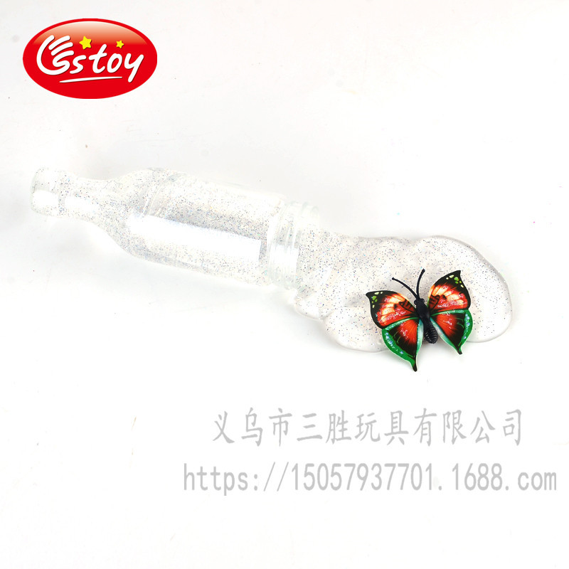 Small wine bottle Butterfly Cr