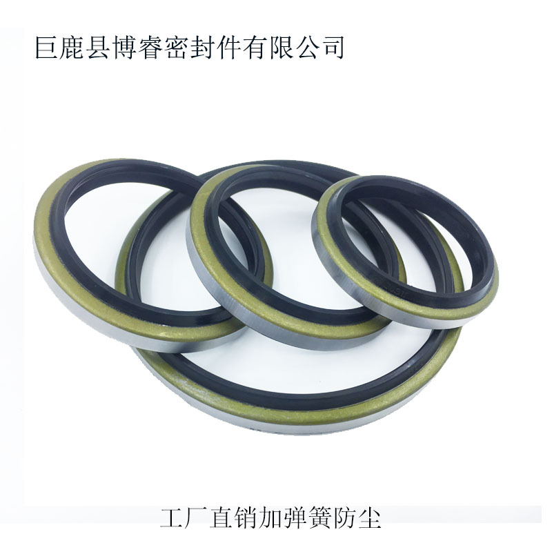 DKB rubber dustproof mechanical seal outer frame dustproof iron shell dustproof oil seal frame oil seal 175*195*10 5