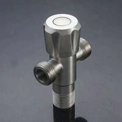 厂家批发304不锈钢三通三角阀 不锈钢止水阀 马桶妇洗器专用角阀|ms