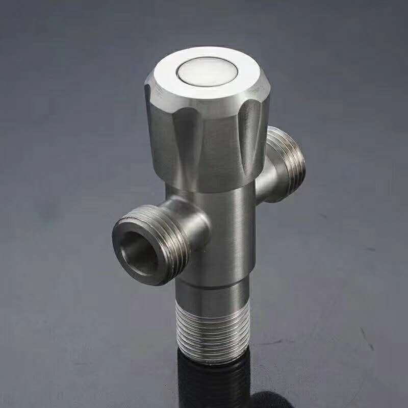 厂家批发304不锈钢三通三角阀 不锈钢止水阀 马桶妇洗器专用角阀|ms