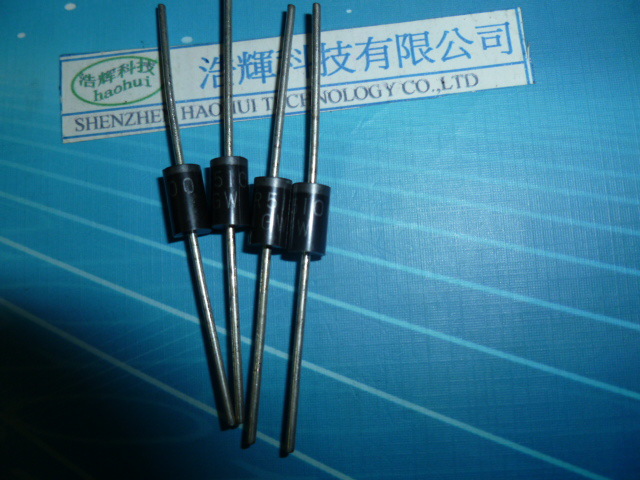 厂家批发供应SR5100    DO-27肖特基二极管绿色环保