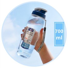 乐扣水杯塑料便携随手杯运动水壶700ml夏季防漏茶杯学生儿722