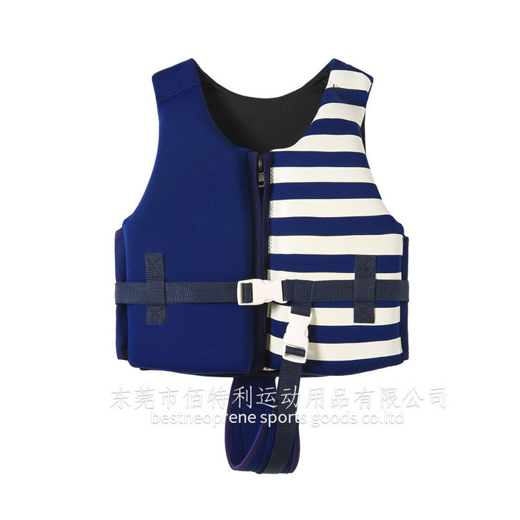 厂家热销潜水料儿童救生衣背心浮力衣 宝宝漂流辅助游泳救生马甲