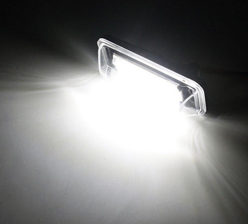 Suitable for Toyota Subaru Gt86 Ft86 12-14 18Led License Plate Light License Plate Lamp White Light 2 Pieces