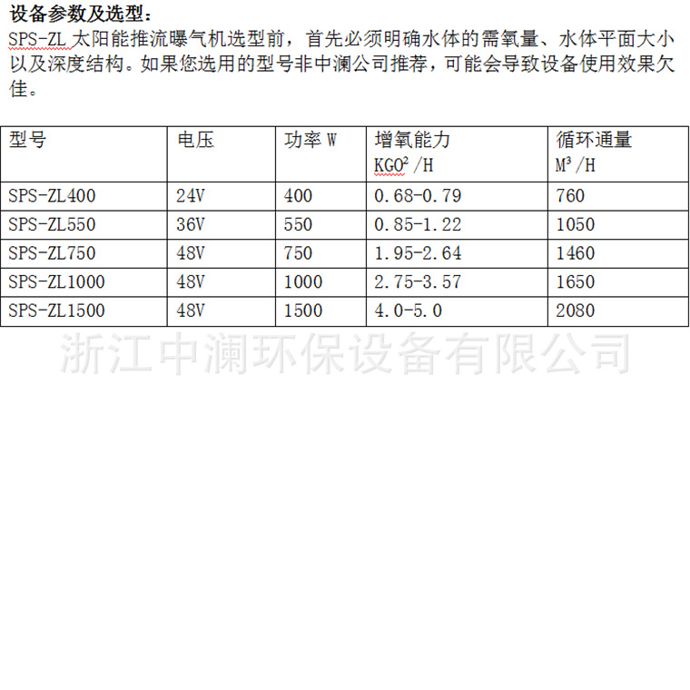 太阳能推流曝气机参数.png