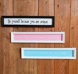 壁挂、壁饰;装饰挂牌;衣钩/挂钩