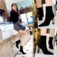 3126-1 European and American style winter fashion simple transparent crystal heel super high suede thin sexy nightclub short boots