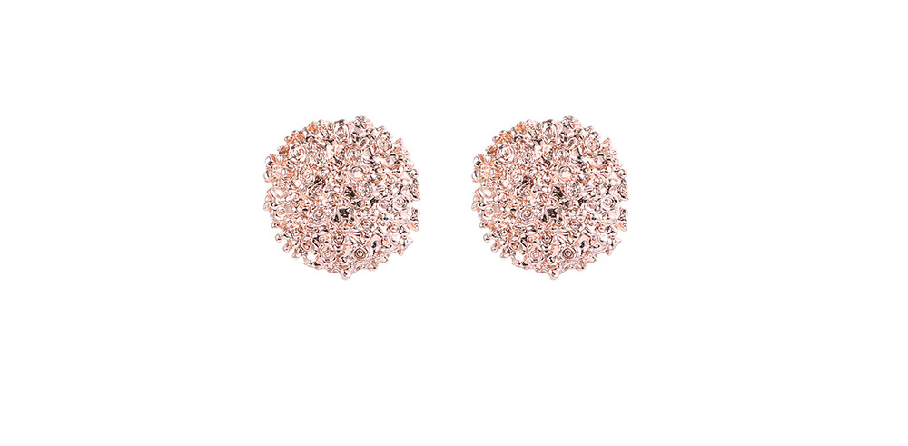 Fashion Geometric Ball Alloy Earrings Wholesale display picture 5