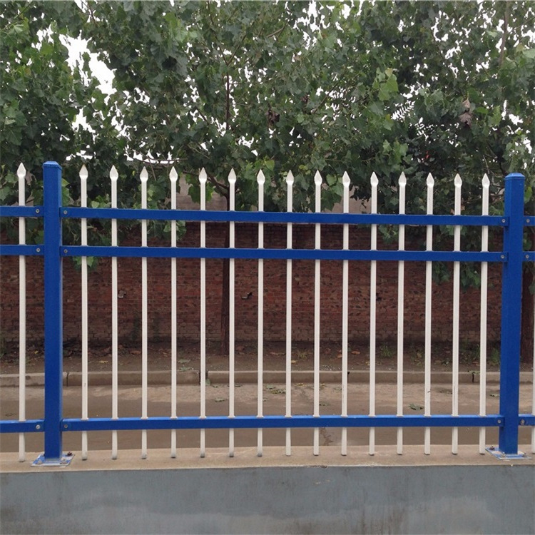 锌钢护栏厂家 批发 铁艺围栏厂区别墅区锌钢安全围栏草坪护栏