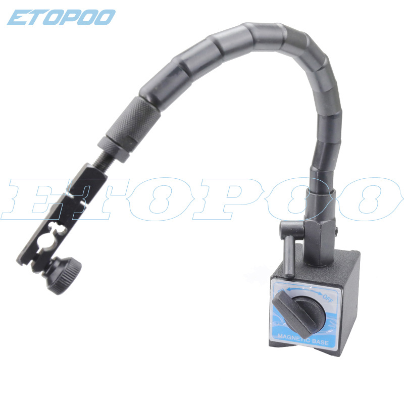 磁性表座 柔性杆磁性表座 万向百分磁力表架坐 蛇形磁力表座|ms