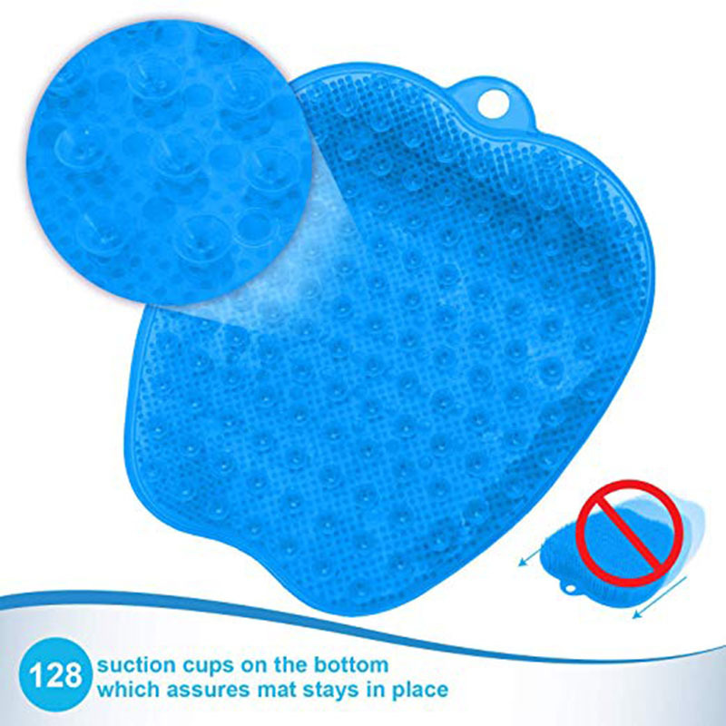 Pregnant Women Without Bend Over Shower Foot Massager Scrubber Cleaner Washing Massage Tools Pad Mat Elderly Feet Cleaning Brush