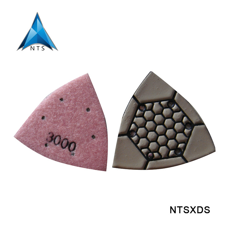 厂家直销树脂三角磨片/石材玻璃陶瓷用/干磨湿磨/金刚石抛光磨片