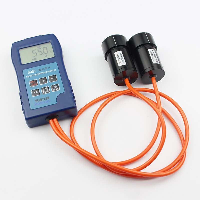 透光率测试仪透光测量仪DR81玻璃透光率检测仪分体式透光度仪促销