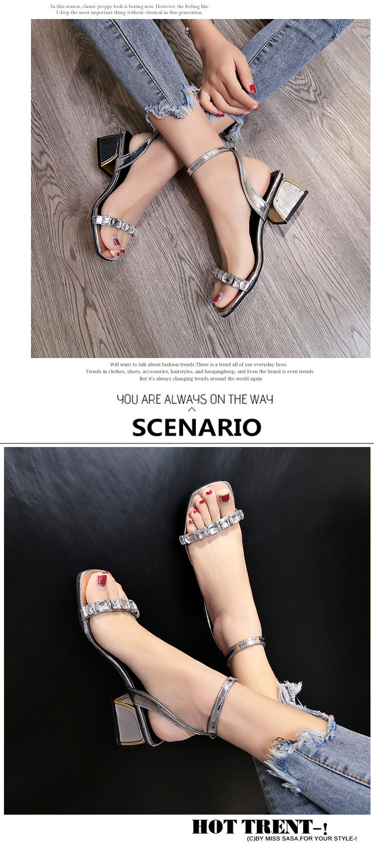 Chaussures été pour femme en Caoutchouc - Ref 3345718 Image 16