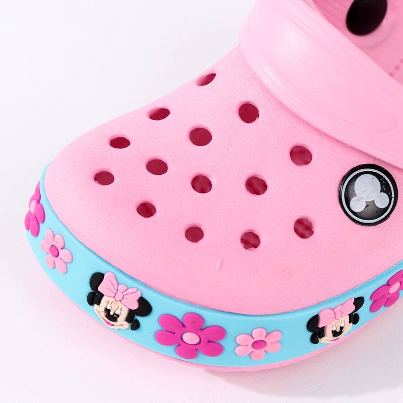 [7% off] Children's sandals and slippers Summer baby 1-3-8 children's soft bottom shoes with holes anti-skid cute cartoon