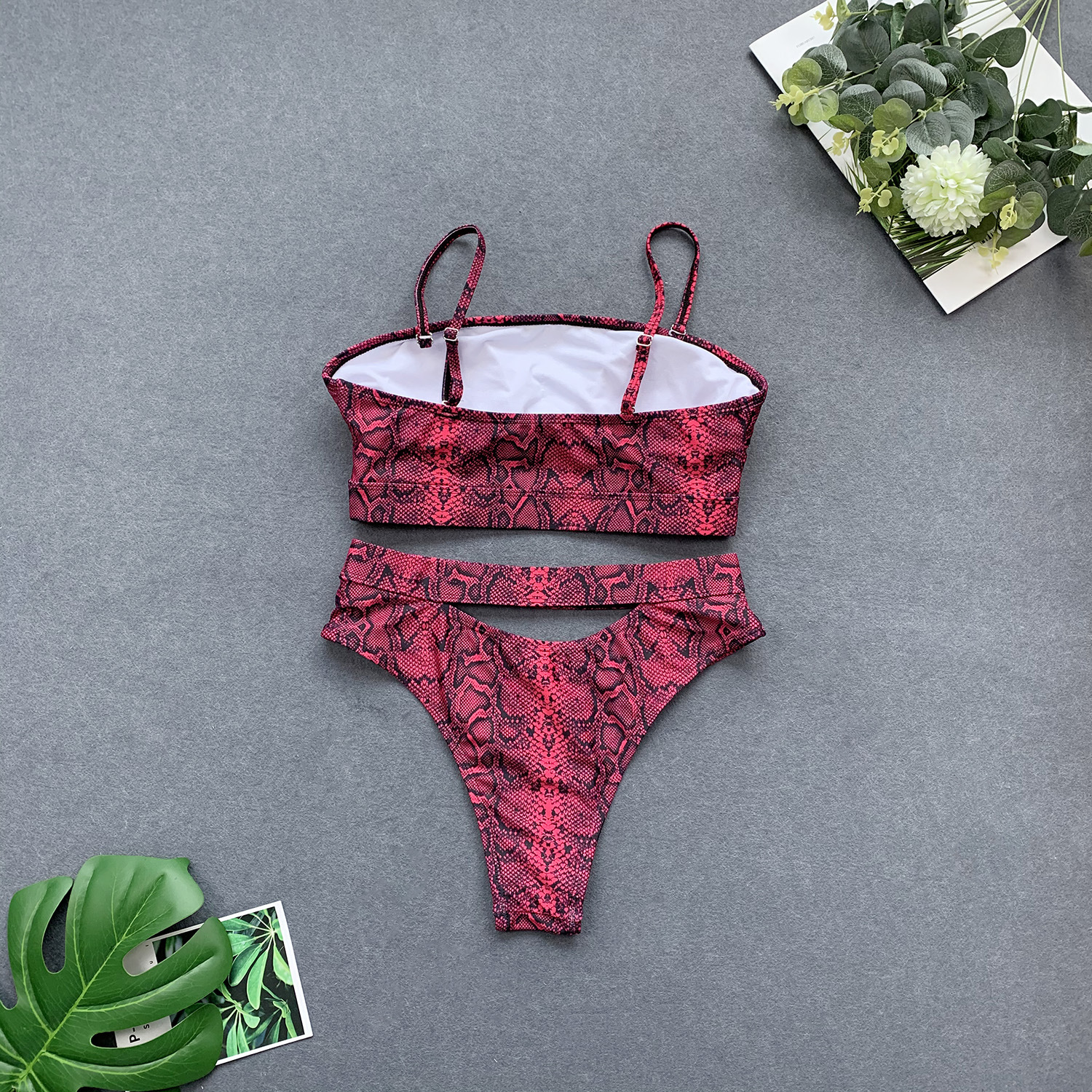 21 Two Piece Bandage Swimsuit Women Girls Tie Dye Swimwear Cut Out Bikinis Set Push Up Bathing Suits Vintage Gradient Beachwear From Hhyh 28 17 Dhgate Com