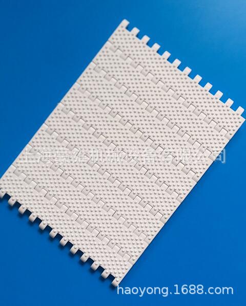 2541新款平板型塑料网带 圆孔型塑料网带 凸点防滑型塑料网带